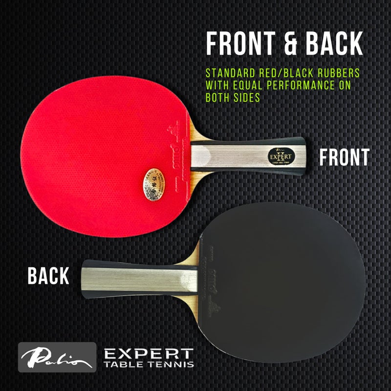 Expert Table Tennis Palio Expert 2.0 Table Tennis Racket & Case | ITTF-Approved Ping Pong Paddle for Beginners | High Spin & Control - Image 4